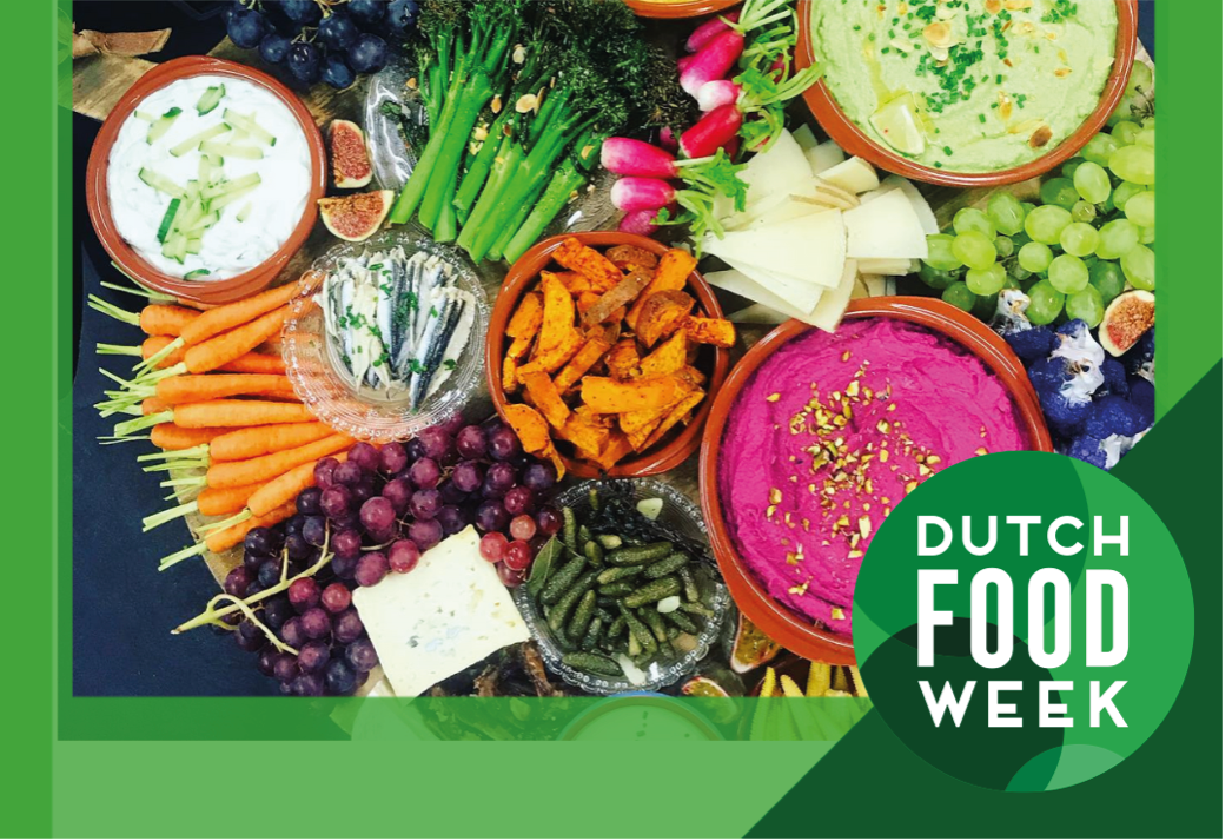 Kick Off Dutch Food Week vrijdagmiddagborrel met lokale borrelplank