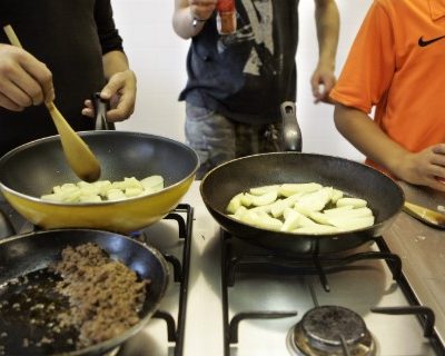 kinderen koken