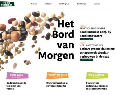 Food Pioneers verbindt ondernemers, scholen en bewoners in Almere en Flevoland. Samen werken we aan voedselinnovatie, duurzame voeding en lokale voedselketens.